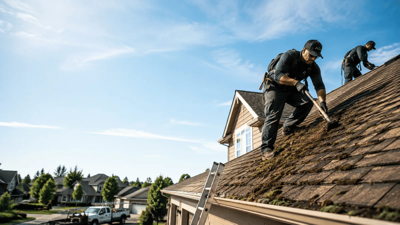 Roof Moss Removal in Costa Mesa, CA near me